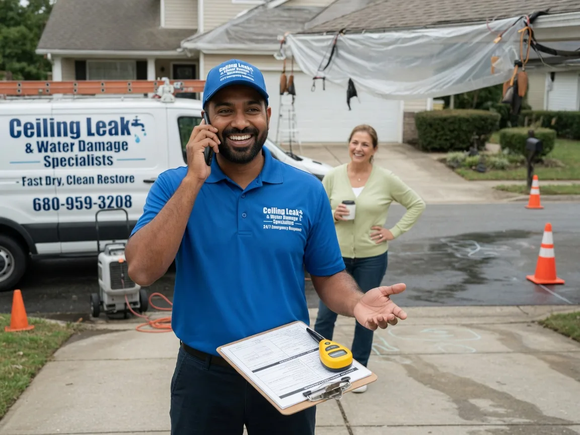 Ceiling Leak Cleanup Missouri City, TX FAQs
